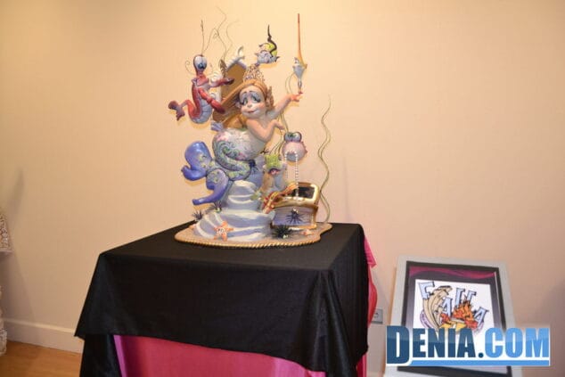 Las falleras Mayores de Dénia inauguraron la exposición del Ninot 56 56 Inauguración de la exposición del ninot en Dénia 2013