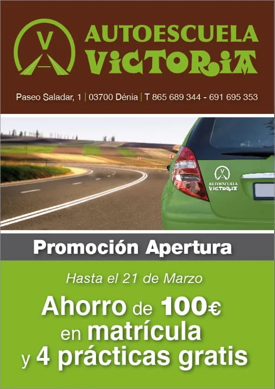 Autoescuela Victoria abre sus puertas en Dénia