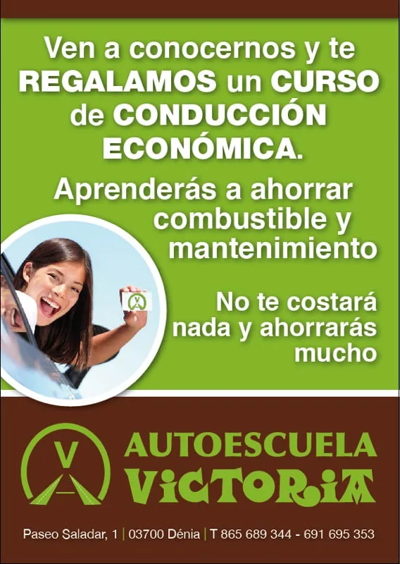 Autoescuela Victoria en Dénia Promoción de apertura