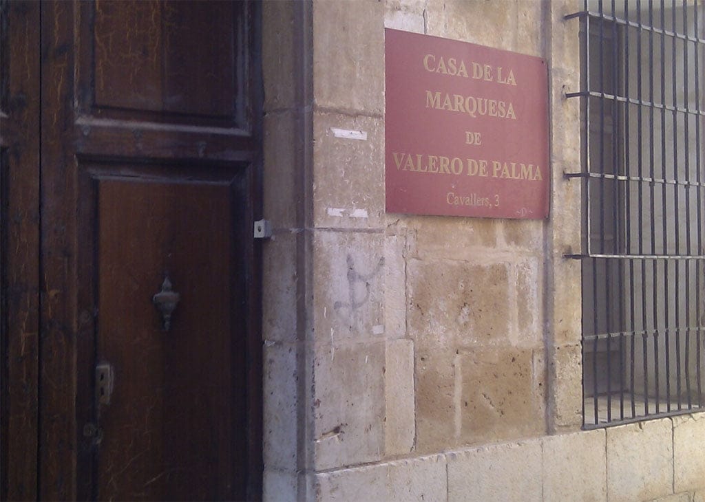 Casa de la Marquesa de Valero de Palma Casa de la Marquesa de Valero de Palma