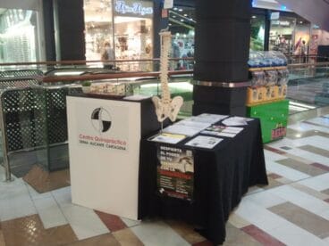 Centro Quiropráctico Dénia en el Centro Comercial hasta el Sábado