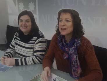 Cristina Morera y Vicenta Bixquert PSOE Dénia