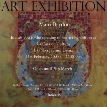 Exposición de Mairi Brydon en Dénia