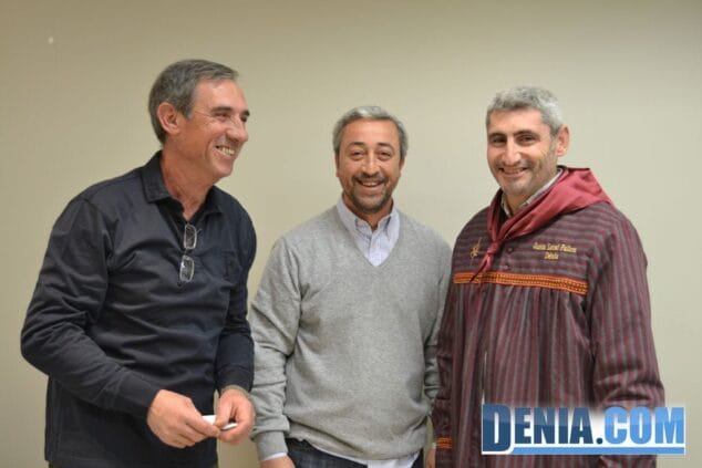 Paco Arnau junto a Josele Maldonado y Jaume Bertomeu