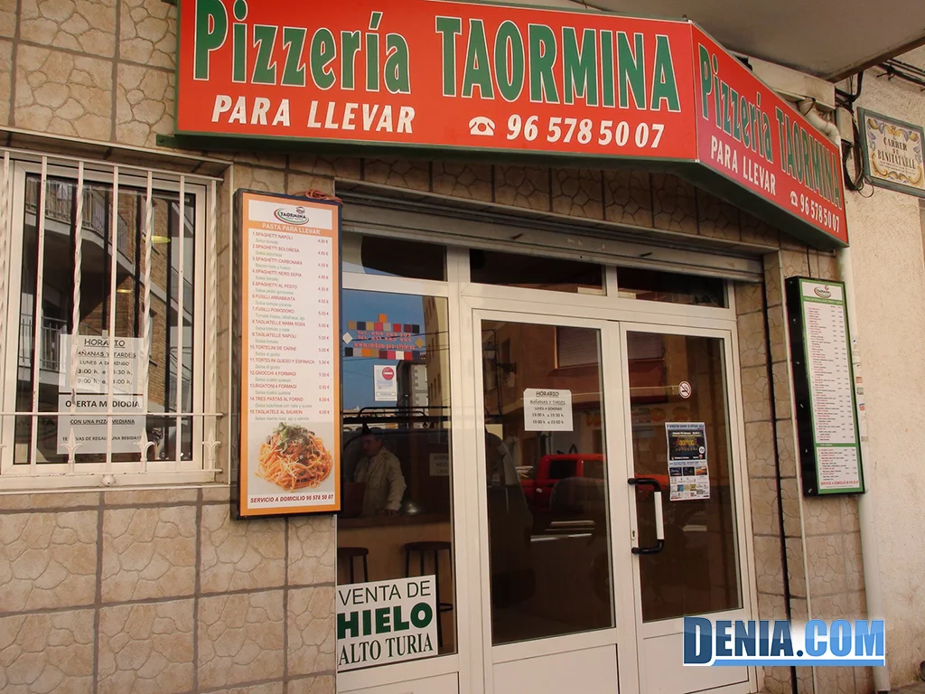 Pizzería Taormina Fachada