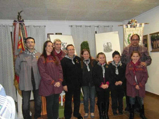 Presentación de bocetos de la Falla Les Roques 2013 06