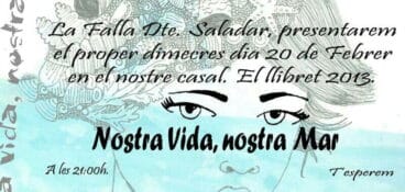 Presentación del Llibret de la Falla Saladar