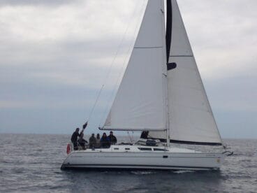 Vela en Dénia con Navega Velas y Viento
