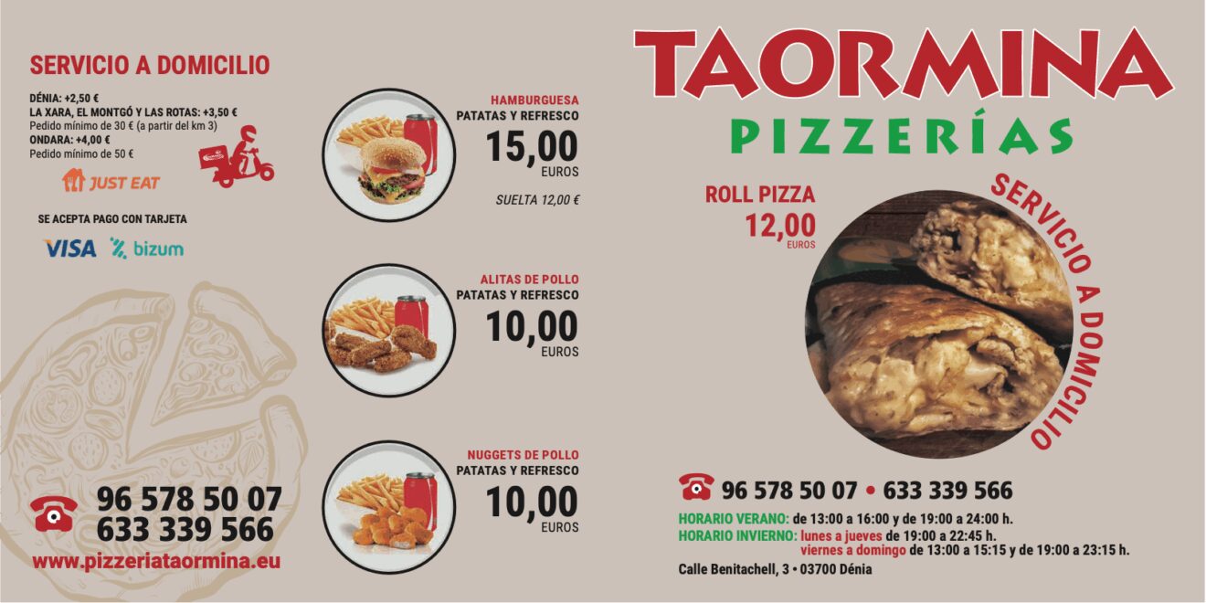 Pizza Roll de Taormina
