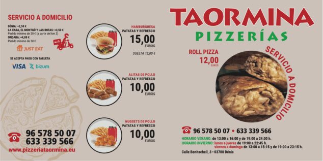 Imagen: Pizza Roll de Taormina