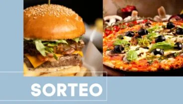 Soreto Taormina de Taormina sortea una pizza familiar para dos personas y dos menús de hamburguesa