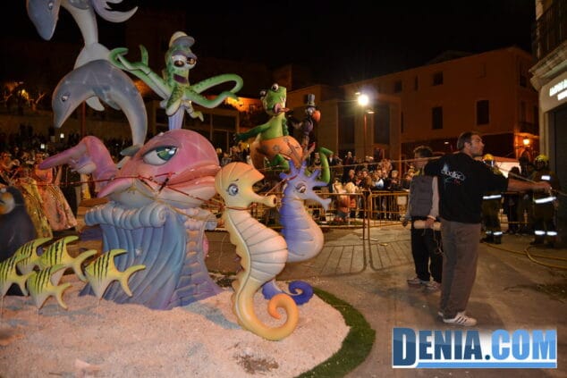 01 Cremà de las Fallas de Dénia 2013