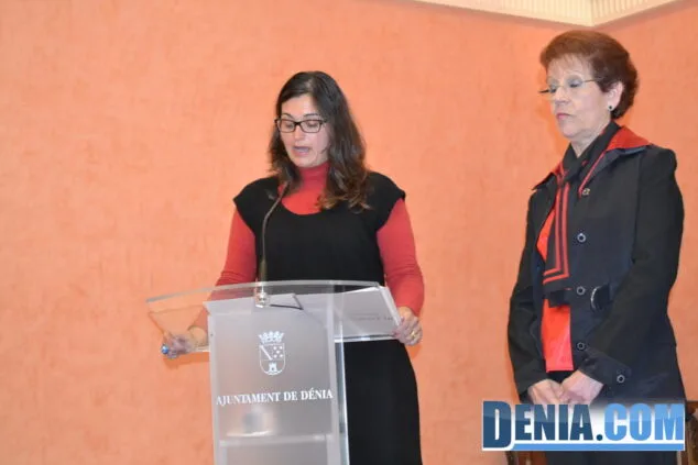 Jessica Romero apela por equilibrar fuerzas en la lucha por la igualdad en su homenaje en el Día de la Mujer 5 05 Jessica Romero reconocida en el Día de la Mujer de Dénia 2013