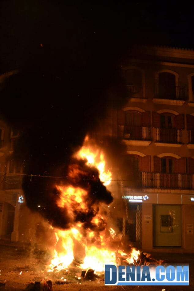 24 Cremà de las Fallas de Dénia 2013