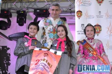 25 Sopar de Germanor 2013 en Dénia – Falla Baix la Mar Segundo Premio de Presentaciones infantiles