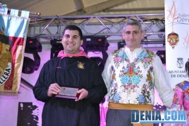 31 Sopar de Germanor 2013 en Dénia – Miguel Ivars mejor mantenidor – Falla Baix la Mar