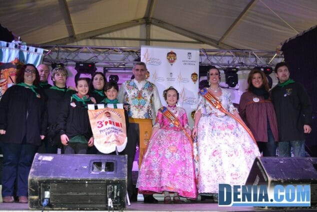 37 Sopar de Germanor 2013 en Dénia Tercer Premio de Presentaciones Grandes Falla Saladar