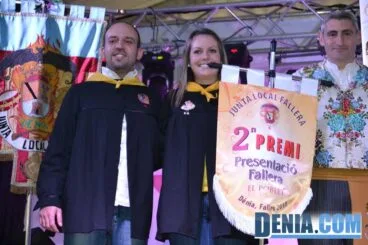 38 Sopar de Germanor 2013 en Dénia – Segundo Premio de Presentaciones Grandes – Falla Oeste