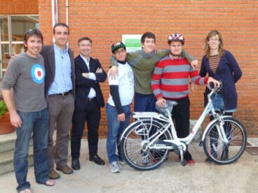 Bici elèctrica per al Raquel Payà