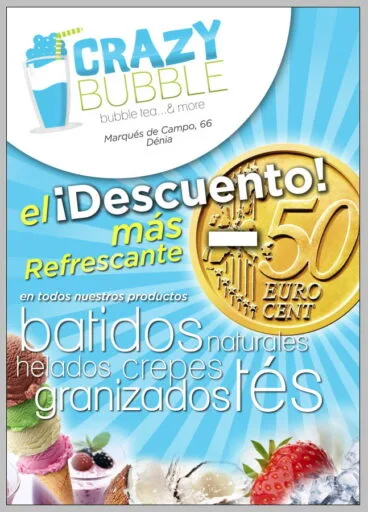 Descuento Creazy Bubble Dénia