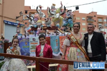 Entrega de premios de Fallas Infantiles Dénia 2013 58 – Falla Baix la Mar 1er Premio Sección Especial