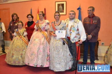 Entrega de premios de las Fallas de Dénia 2013 07 – 2o Premio Gestión de Resíduos – Falla París Pedrera