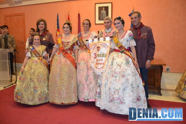 Entrega de premios de las Fallas de Dénia 2013 25 3 Premio Falla saladar
