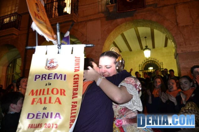 Entrega de premios de las Fallas de Dénia 2013 48 1er Premio Sección Especial Falla Centro