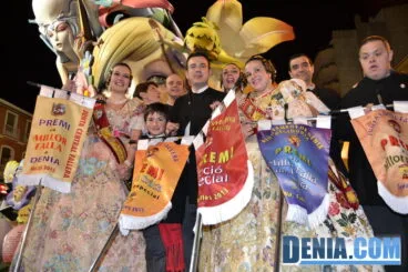 Entrega de premios de las Fallas de Dénia 2013 57 – 1er Premio Sección Especial – Falla Centro