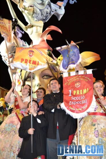 Entrega de premios de las Fallas de Dénia 2013 58 – 1er Premio Sección Especial – Falla Centro