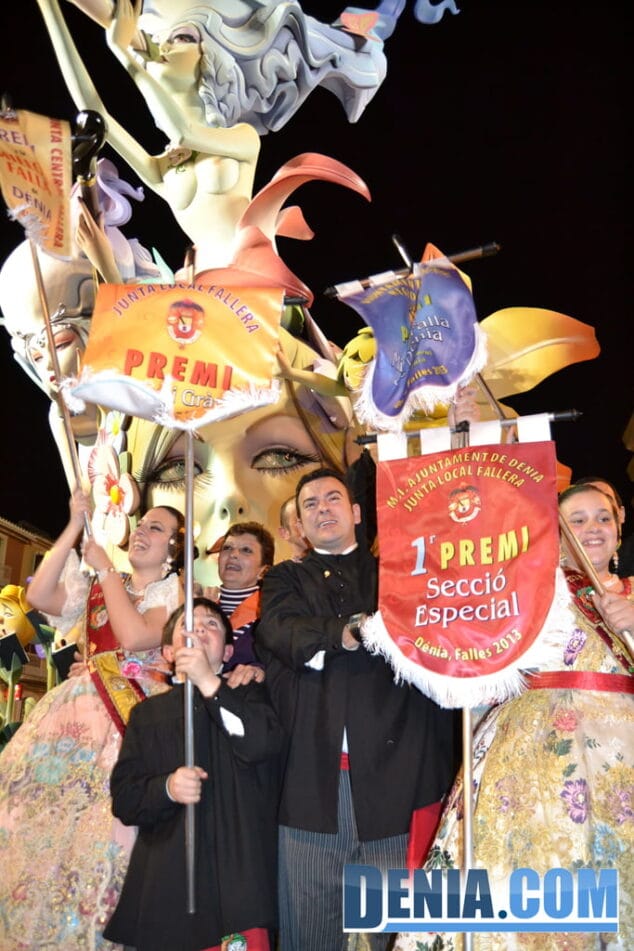 Entrega de premios de las Fallas de Dénia 2013 58 1er Premio Sección Especial Falla Centro