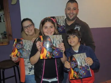 Fin del curso de sevillanas en la Falla Campaments 02
