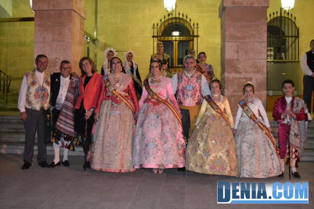 Las Fallas de Dénia presentan a sus nuevos presidentes Falla Baix la Mar