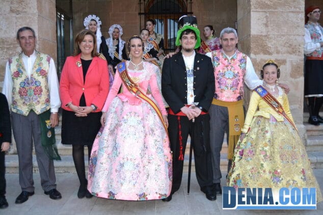 Las Fallas de Dénia presentan a sus nuevos presidentes Falla Diana 02