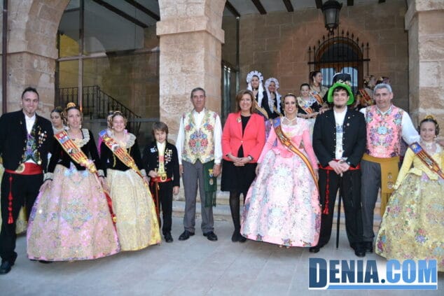 Las Fallas de Dénia presentan a sus nuevos presidentes Falla Diana 03