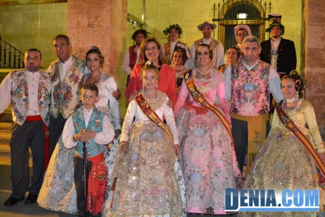 Las Fallas de Dénia presentan a sus nuevos presidentes Falla París Pedrera