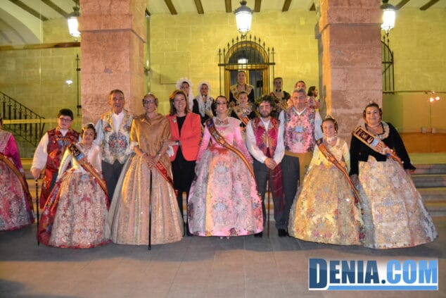 Las Fallas de Dénia presentan a sus nuevos presidentes Falla camp Roig