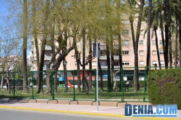 Las mascletaes nocturnas de las Fallas de Dénia cambian de ubicación