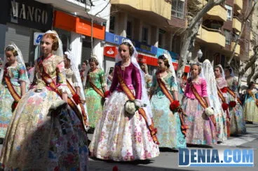 Ofrenda de Fallas 2013 en Dénia 104