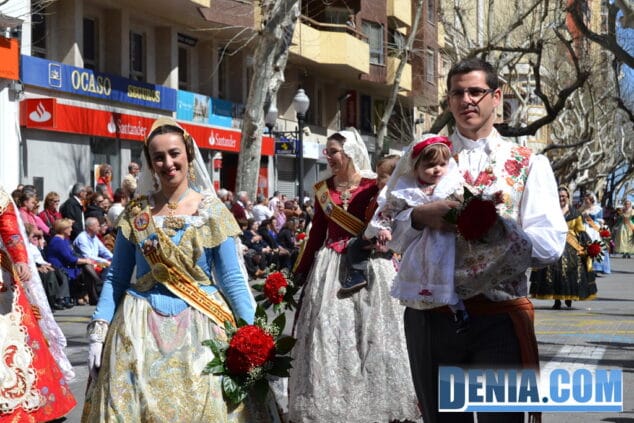Ofrenda de Fallas 2013 en Dénia 86