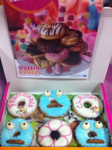 Cajas de Duffins para las navidades