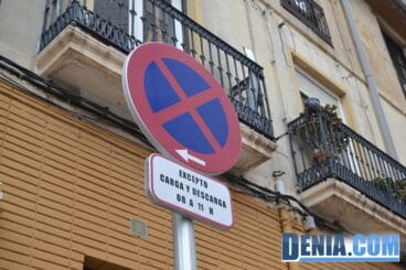 Carga y descarga en dénia