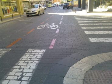 Carril bici en Dénia