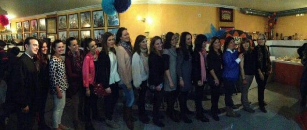 Cena en la Falla Centro Falleras Mayores de la Comisión