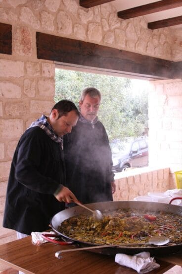Comida de Ludai y el AMPA del Raquel Payà 03