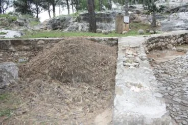 El BLOC denuncia el abandono del Castillo de Dénia 01