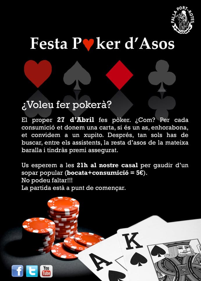 Fiesta Poker de Ases en port Rotes Fiesta Poker de Ases en port Rotes