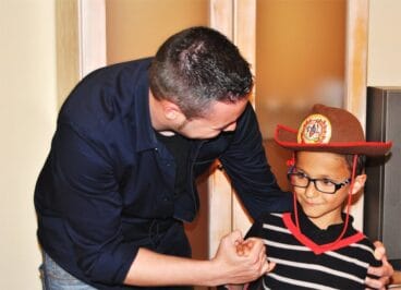 Joan Martí Presidente Infantil Falla Oeste 2014