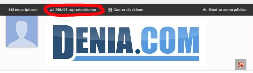 Nuestro canal supera las 200000 reproducciones en Youtube Nuestro canal supera las 200000 reproducciones en Youtube