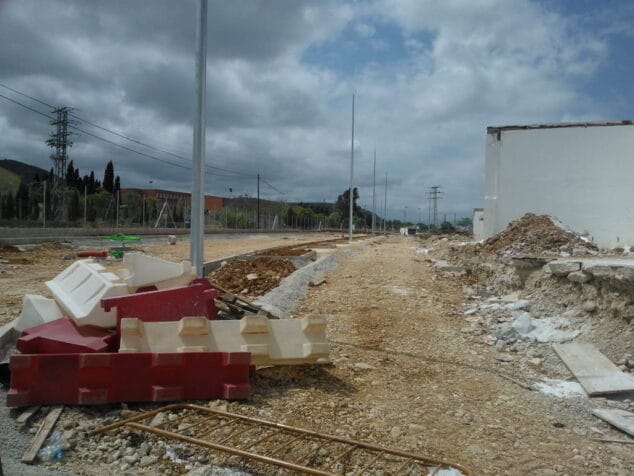 El ayuntamiento desconocía el proyecto de prolongación de la Avenida Joan Fuster 3 Obras de prolongación de la Avenida Joan Fuster en Dénia 03